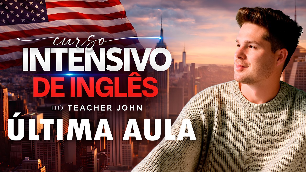 🟢 Última Aula - O PLANO COMPLETO PARA A SUA FLUÊNCIA EM INGLÊS + SORTEIO