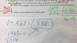 Empirical Probability (16)