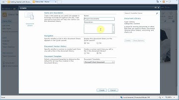 SharePoint 2010: How to Create a Document Library