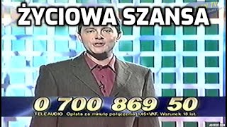 ŻYCIOWA SZANSA 2 - TELETURNIEJ, KRZYSZTOF IBISZ | ZNALEZIONE NA KASECIE VHS