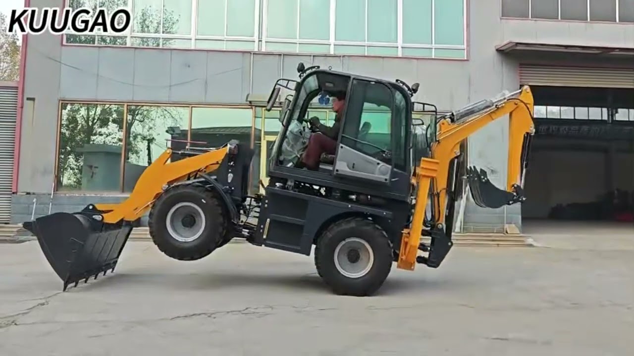 Mini Excavator and Mini Loader Free shipping Backhoe Loader Front Loader Diesel Mini Loader Digger