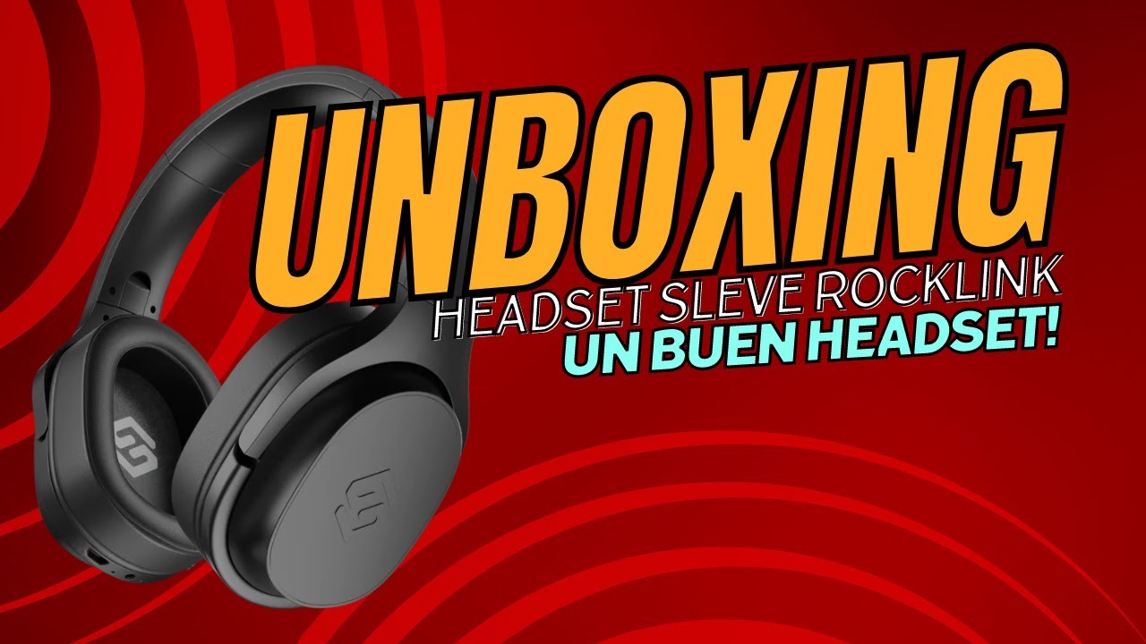 Sleve RockLink un BUEN HEADSET! Unboxing | ElGFAS
