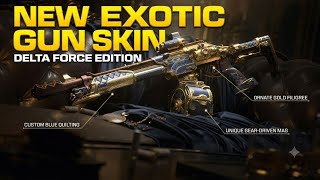 DELTA FORCE GUN SKIN SHOWOFF! PTR-32 + M249 + FS-12 Attachments Showcase