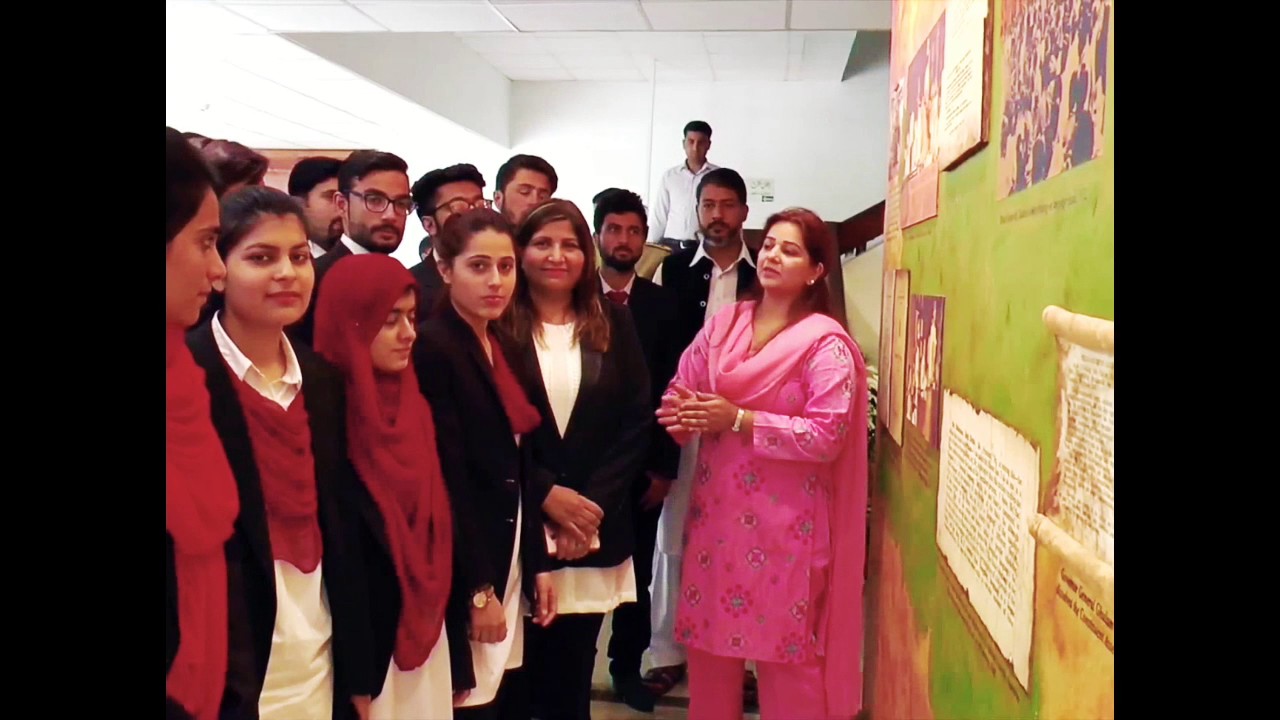 Islamabad Rawalpindi law college students visit parliament house VNS