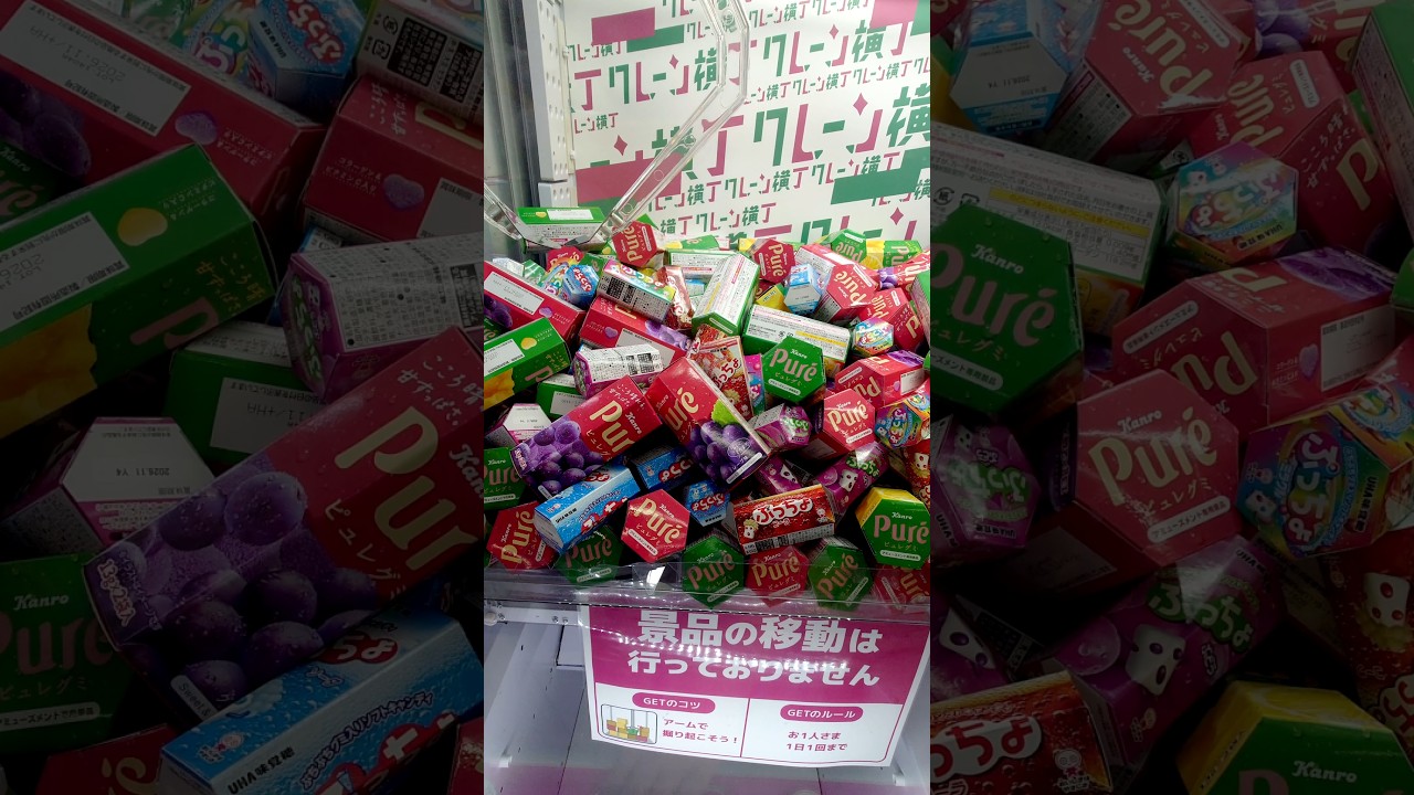 1日2回取るの禁止なクレーンゲーム