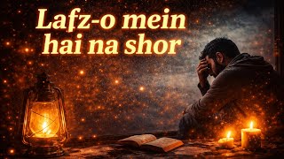 Lafz-o Mein Hai Na Shor… | Heart Touching Urdu Ghazal | Sufi Poetry screenshot 3