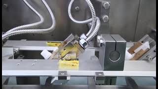 Автомат розлива в пакет DoyPack с угловым расположением штуцера формирование пакета из рулона пленки