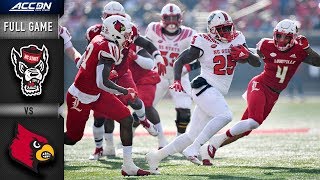 North Carolina State vs. Louisville Full Game | 2018 ACC Football