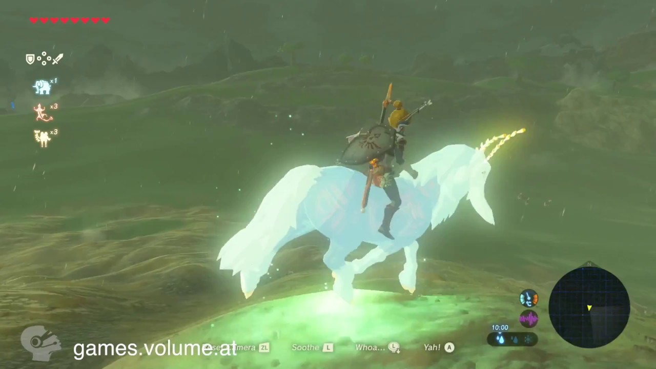 Breath Of The Wild Epic Mount Lord Of The Mountain Youtube