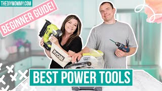 How to Start Using Power Tools for DIY Beginners | The DIY Mommy
