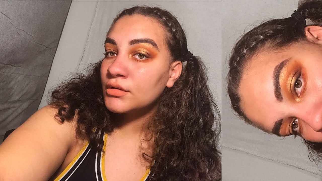 WARM CARAMEL FALL MAKEUP TUTORIAL | golden makeup tutorial