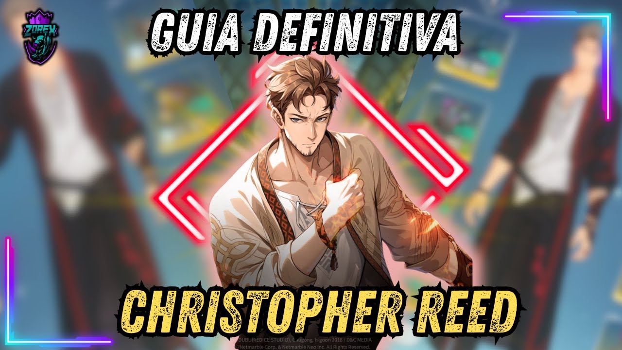 🔥LA MEJOR GUIA de CHRISTOPHER REED🔥- SUPPORT o DPS!?🤔| Solo Leveling ...