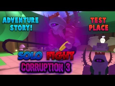 Corruption 3 Bedrock Defeated Roblox Adventure Story Test Place Youtube - doing the impossible roblox adventure story