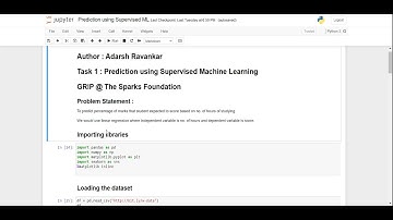 Task 1 | Prediction using Supervised Machine Learning (Level Beginner)