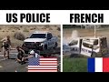 Us police vs french police