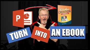 How To Turn A PowerPoint Presentation Into An Ebook