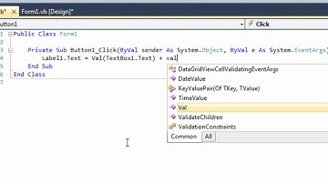 Visual Basic - Basic Math Operations