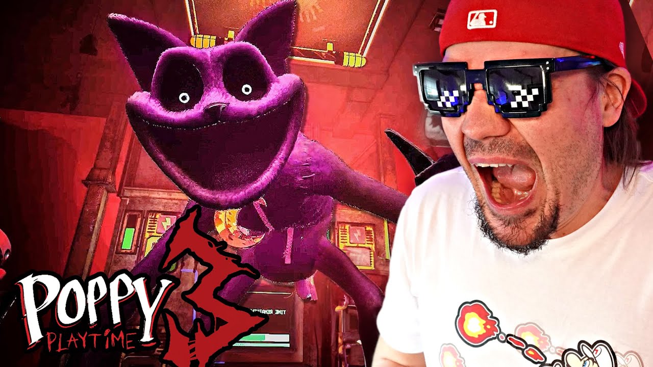 Poppy Playtime Chapter 3 - CATNAP na WOLNOŚCI 😮 [PEŁNA GRA CHAPTER 3]