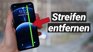 iPhone Display zeigt grüne Streifen, hat Flecken oder flackert nach Sturz / Wasserschaden?