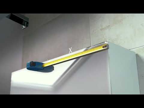Applique LED 280 mm - pose en applique ou sur miroir - Leo EMUCA