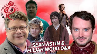 Rose City Comic Con 2022 Q&A -  Sean Astin & Elijah Wood #lordoftherings #thehobbit #strangerthings