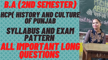 All important long questions of hcp || exam pattern || written notes #pu #rightguidance