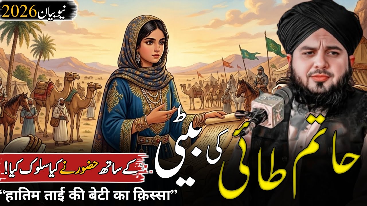 Hatim Tai Ki Beti ||peer ajmal raza qadriemotional bayan ||heart touching waqia|| new islamic