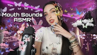 Fast \& Aggressive Mouth Sounds ASMR ( wet\/dry ) Cupped Mouth Sounds, Hand Sounds, Nail Tapping