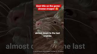 this rat is recruiting new cheese droppers! apply now 😉 #bg3 #baldursgate3 #gaming #rpgmoments #rpg