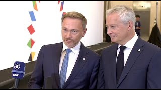 09.09.2022 - Christian Lindner & Bruno Le Maire (engl./dt.) - Inflation, Energie, Verschuldung u.a.