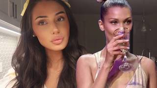 bella hadid inspired makeup tutorial