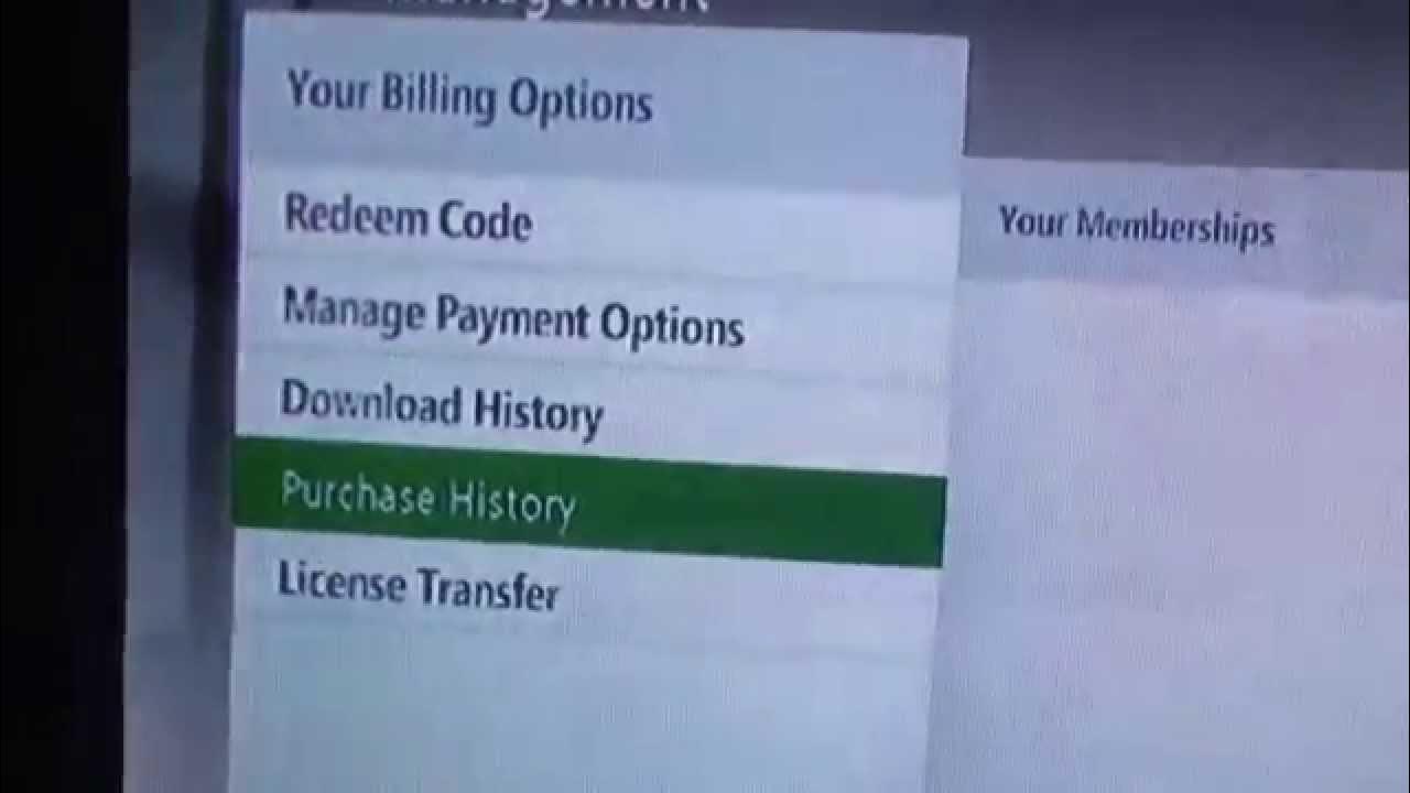 How to look at purchase history on xbox 360 - YouTube - How To Check Purchase History On Xbox App