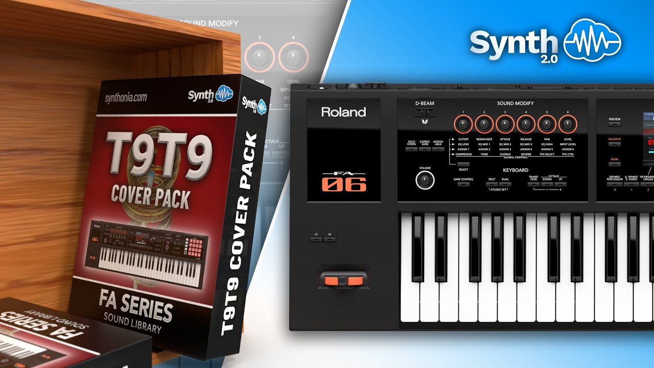 T9T9 COVER PACK SOUND BANK | ROLAND FA SERIES