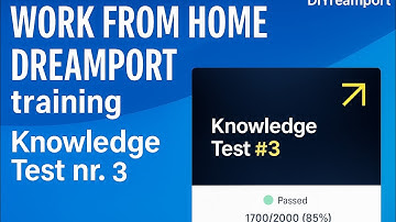 Knowledge Test Nr. 3 dreamport | Dreamport Training 