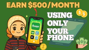 How to Earn $500/Month Using Your Phone📱 (Beginner Friendly Guide 2025)