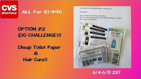 CVS $10 CHALLENGE! Option #2  6/4-6/10 2017  Google Doc Link