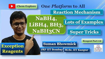 NaBH4, LiBH4, BH3, NaBH3CN Reduction Chemistry || Lots of Examples || Very Important CSIR-NET GATE