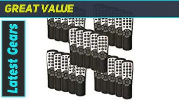 Brightstar BR100B Universal TV Remote - The Ultimate Remote Solution!