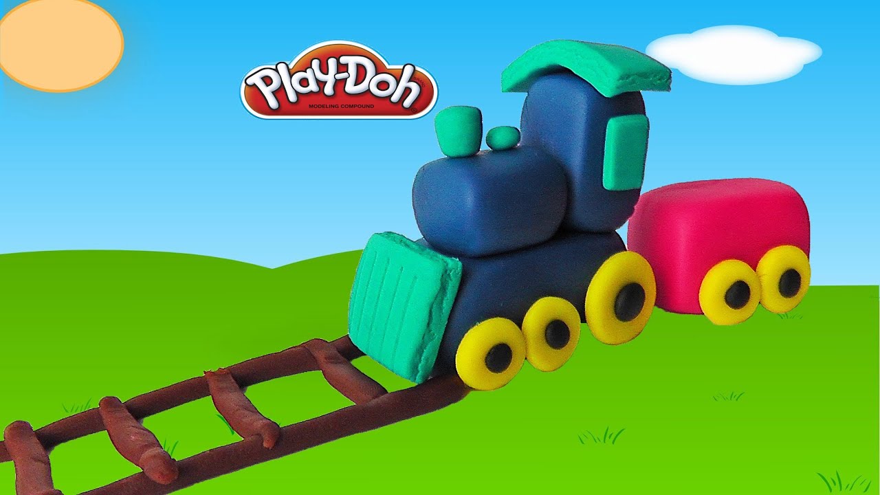 Play Doh Train - YouTube