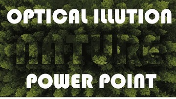 [EASY] Simple Optical illusion Slide #powerpoint #tutorial