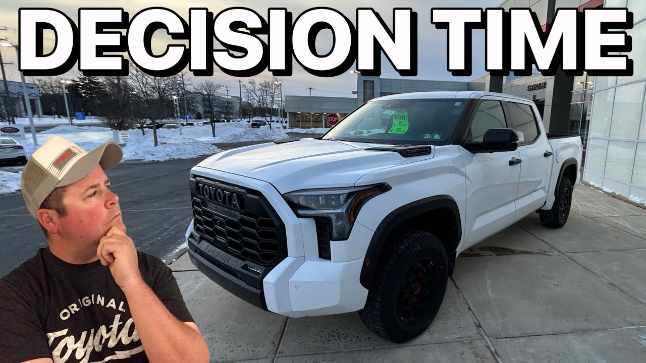 В ходе поиска подходящей мне Toyota Tundra 2026 года я остановился на этих двух вариантах.