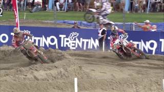 Jeffrey Herlings \& Jorge Prado epic battle MXGP of The Netherlands 2016 - motocross