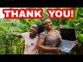 WE GAVE HER A LAPTOP | JAMAICA COUNTRY VLOG