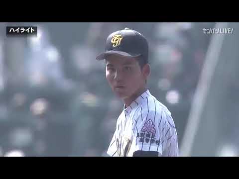 7th Day of the Invitational High School Baseball Tournament, Round 2, Game 1: Tottori Johoku vs. ...