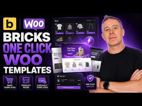 Bricks Builder 2.4 WooCommerce Setup Just Got Way Easier