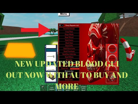 New Op Updated Blood Gui Out Now For Lumber Tycoon 2 With Auto