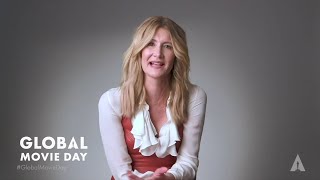 Laura Dern's Family Movie Traditions | Global Movie Day