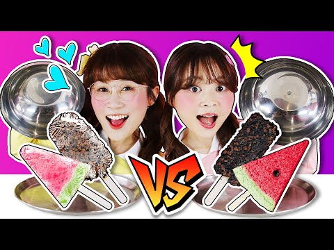 Ice Cream VS Ice Cream Rice Cake | Xiaoling toy