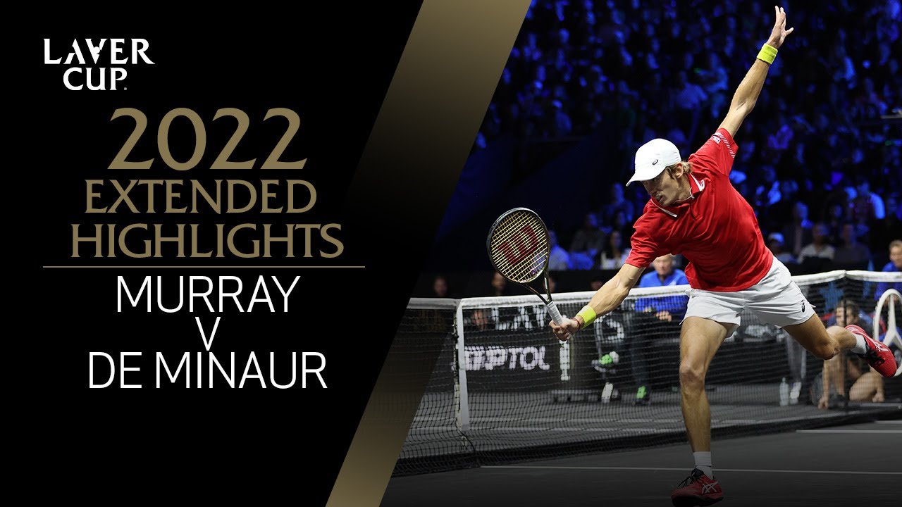 Andy Murray v Alex de Minaur Extended Highlights Laver Cup 2022 Match 3