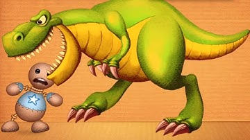 Kick The Buddy - Gameplay Walkthrough Part 51 - New Jurassic Dinosaurs T- REX vs Kick the Buddy